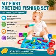 Kiddla Safe Soft Fishing Toy Set