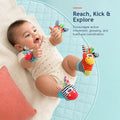Kiddla Baby Wrist Rattles & Foot Finder Socks Set
