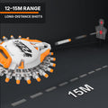Kiddla Rotating Shield Foam Dart Launcher – 30-Dart Target Set