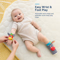 Kiddla Baby Wrist Rattles & Foot Finder Socks Set