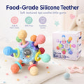 Kiddla Multi-Sensory Pull String & Teether Ball