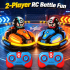 Kiddla 2-Player RC Bumper Car Battle Set
