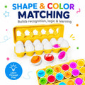Kiddla Montessori Matching Eggs