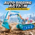 Kiddla Transparent Gear Excavator Toy