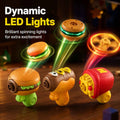 Kiddla 2-in-1 Fast Food Gyro & Flying Disc Launcher