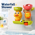 Kiddla Duck & Lion Waterfall Bath Toy