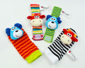 Kiddla Baby Wrist Rattles & Foot Finder Socks Set