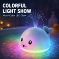 Kiddla Glowing Whale Spray Bath Toy