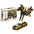 Kiddla 2-in-1 Magnetic Collision Transforming Car Set
