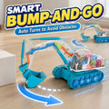 Kiddla Transparent Gear Excavator Toy