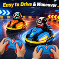 Kiddla 2-Player RC Bumper Car Battle Set