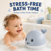 Kiddla Glowing Whale Spray Bath Toy