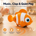 Kiddla Rechargeable Wiggling Clownfish Toy