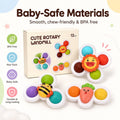 Kiddla Suction Cup Spinner & Pop-It Toy Set