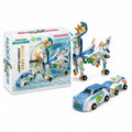 Kiddla 2-in-1 Magnetic Collision Transforming Car Set