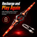 Kiddla Retractable Double-Blade Light-Up Spinner Sword