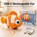 Kiddla Rechargeable Wiggling Clownfish Toy