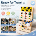Kiddla Montessori Wooden LED Light Busy Board