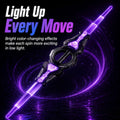 Kiddla Retractable Double-Blade Light-Up Spinner Sword