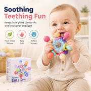 Kiddla Multi-Sensory Pull String & Teether Ball