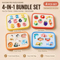 Kiddla Montessori Silicone Peg Puzzle Board