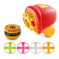 Kiddla 2-in-1 Fast Food Gyro & Flying Disc Launcher