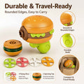 Kiddla 2-in-1 Fast Food Gyro & Flying Disc Launcher
