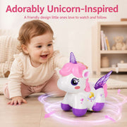 Kiddla light-up musical spinning unicorn toy