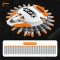 Kiddla Rotating Shield Foam Dart Launcher – 30-Dart Target Set